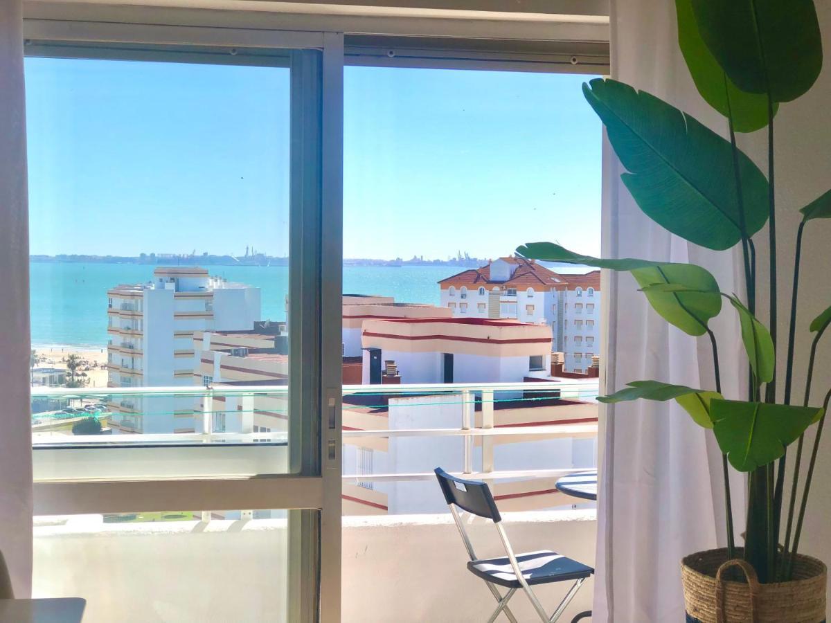 Frente Al Mar, Preciosas Vistas, Piscinas , Valdelagrana Apartman El Puerto de Santa María Kültér fotó
